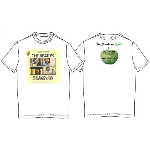 The Beatles T-Shirt: Long & Winding Road (Back Print) - Image 3